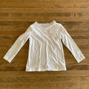 EUC Baby Gap Rosette Long Sleeve